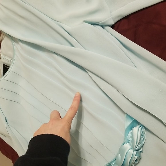 Ursula of Switzerland Women's Blue Dress, Sz 12 P - Picture 10 of 10